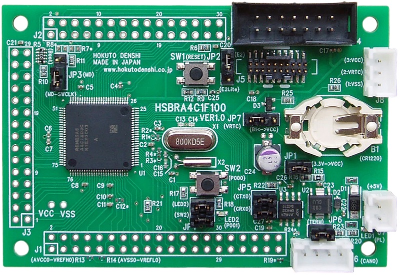RAファミリ対応マイコンボード | 北斗電子
