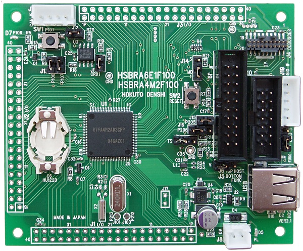 株式会社北斗電子製 ルネサス エレクトロニクス RA4M2グループマイコン