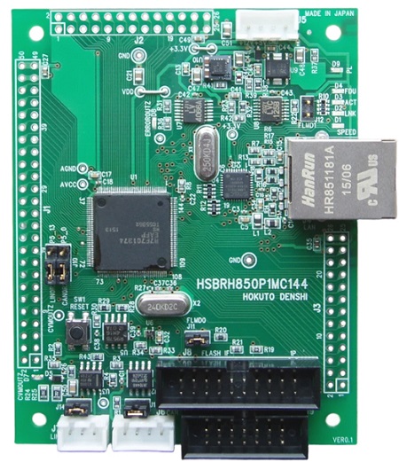 RH850/P1M-C(144ピン)マイコン搭載ボード HSBRH850P1MC144 | 北斗電子