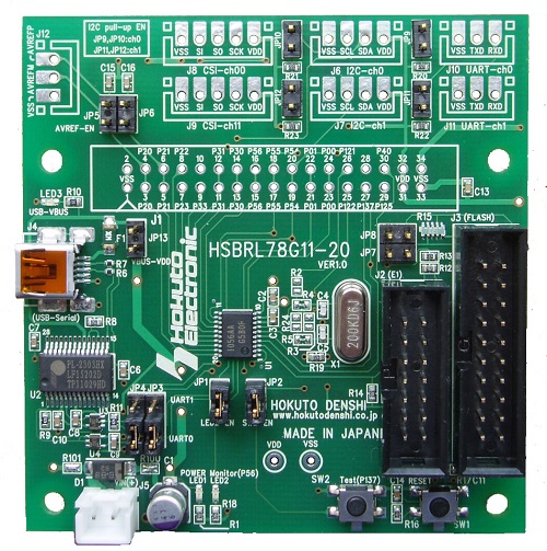 株式会社北斗電子製 ルネサス エレクトロニクス RL78/G11
