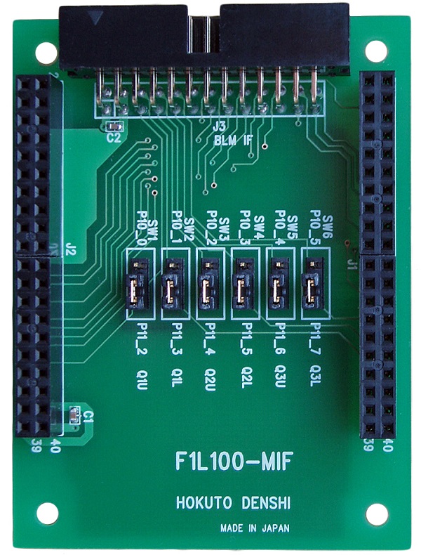 RH850/F1L(100ピン)マイコン搭載ボード HSBRH850F1L100 , RH850F1L100
